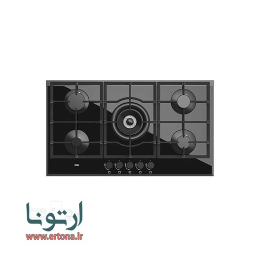 اجاق گاز کن مدل لیناک مشکی (قطعات ایتالیایی)